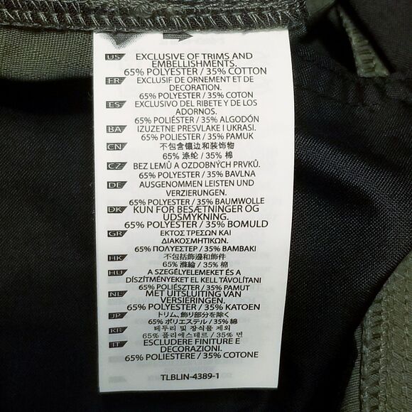 5.11 Ripstop TDU Pants Men's Size 3XL Long Green Tactical Cargo New NWT (45×35) - Picture 6 of 6